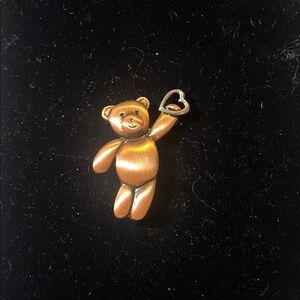 Vintage? Two Tone Teddy Bear Brooch